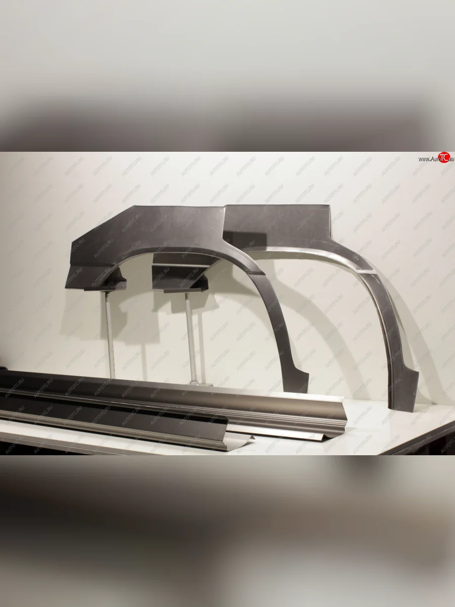 Задние ремонтные арки и пороги (с усилителем) AUTOFERRUM Toyota Land Cruiser 10 100 1-ый рестайлинг (2002-2005) (Оцинкованная сталь 0,8 и 1 мм.)  в Керчи Республика Крым