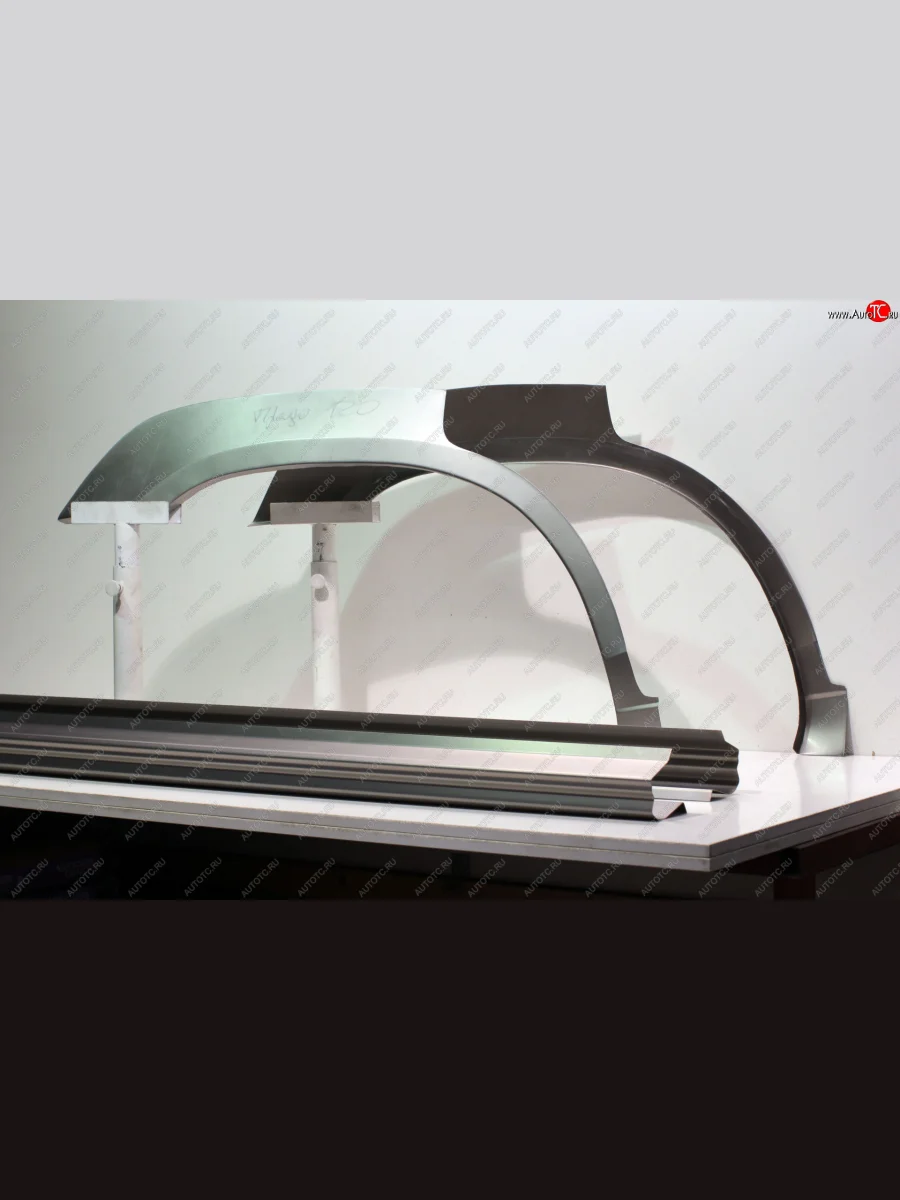 Задние ремонтные арки и пороги (с усилителем) AUTOFERRUM  Toyota Land Cruiser Prado (2002-2009) J120 (Холоднокатаная сталь 1 и 1.2 мм)  с доставкой в г. Керчь