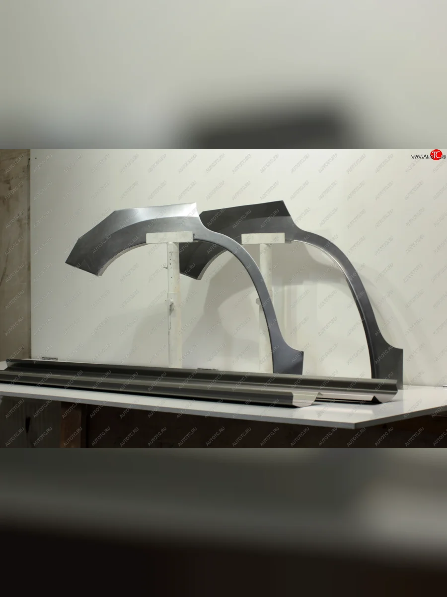 Задние ремонтные арки и пороги (с усилителем) AUTOFERRUM  Toyota RAV4 (2008-2013) XA30 (Холоднокатаная сталь 0,8 и 1 мм)  с доставкой в г. Керчь