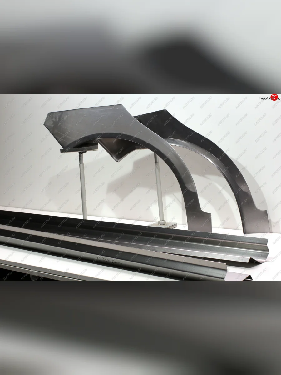 Задние ремонтные арки и пороги (седан) AUTOFERRUM Chery Bonus (A13) лифтбэк (2011-2016) (Холоднокатаная сталь 0,8 и 1 мм)  в Перми Пермском крае