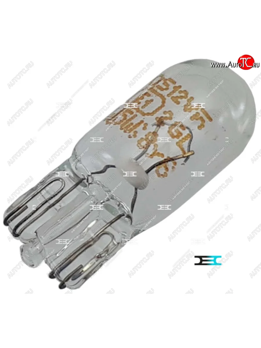 Автолампа 12V -5W (W5W)(W2,1x9,5d) OSRAM  Acura CL (1996-1999) YA1 (передний габарит,повторитель,безцокольный)  с доставкой в г. Пермь