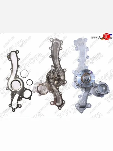 Насос водяного охлаждения SAT Toyota Land Cruiser Prado J150 1-ый рестайлинг (2013-2017)