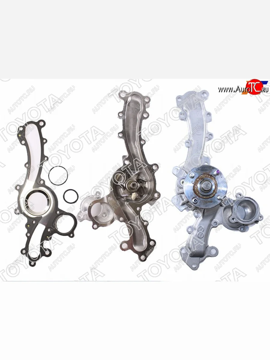 Насос водяного охлаждения SAT Toyota Land Cruiser Prado J150 1-ый рестайлинг (2013-2017)  в Керчи Республика Крым