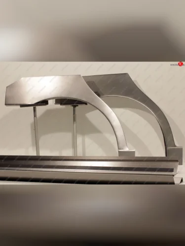 Задние ремонтные арки и пороги AUTOFERRUM (Холоднокатаная сталь 1 и 1.2 мм) Chevrolet Lanos  T100 (2002-2017) седан