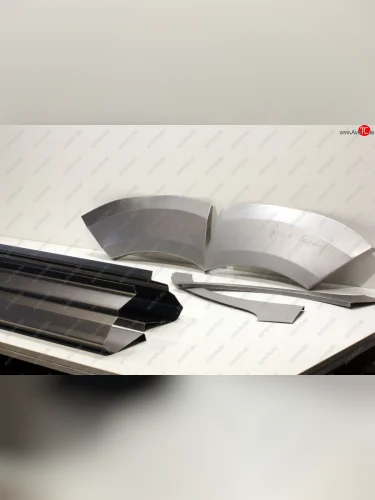 Задние ремонтные арки и пороги AUTOFERRUM (Оцинкованная сталь 0,8 и 1 мм.) Dodge Caliber (2006-2012)