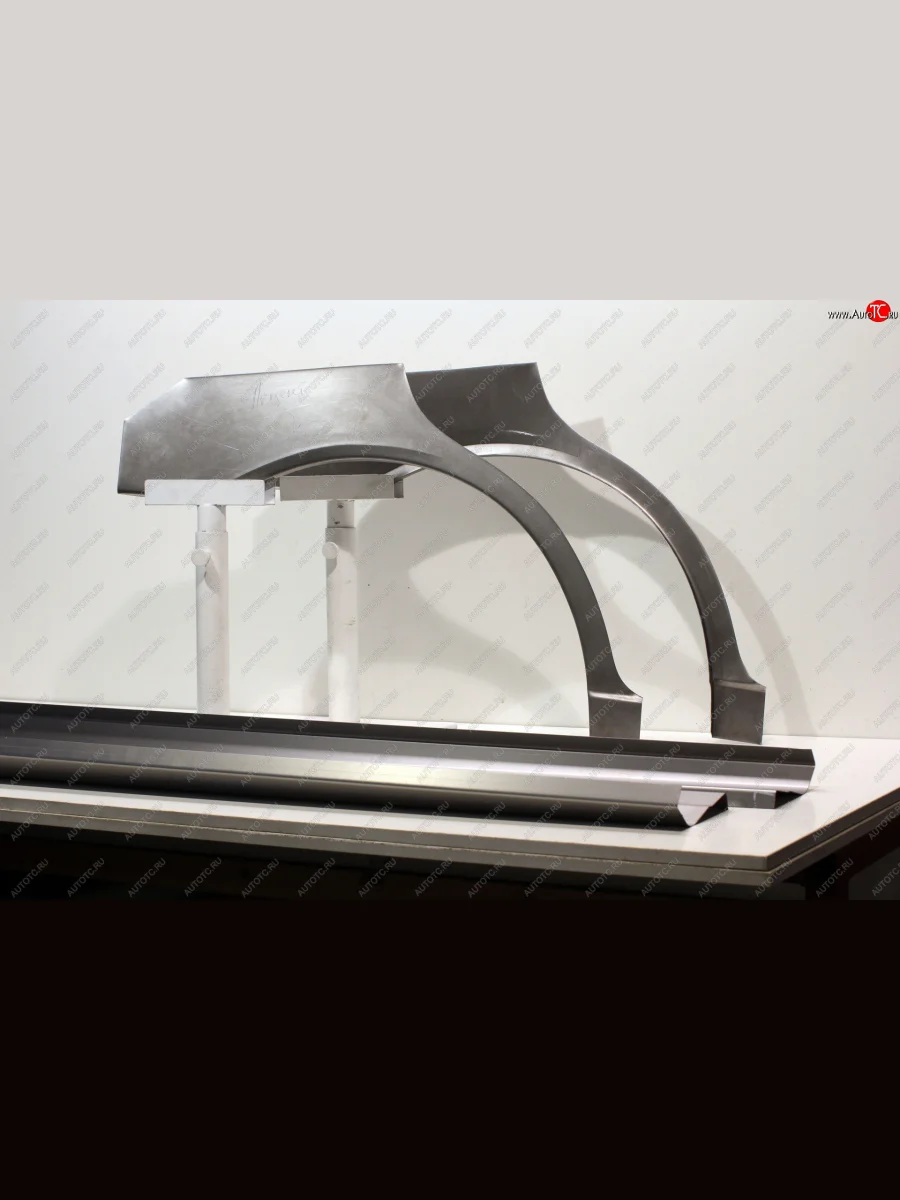 Задние ремонтные арки и пороги AUTOFERRUM Hyundai Accent 2 LC седан дорестайлинг (ТагАЗ) (1999-2012) (Оцинкованная сталь 0,8 и 1 мм.)  в Воронеже Воронежской области