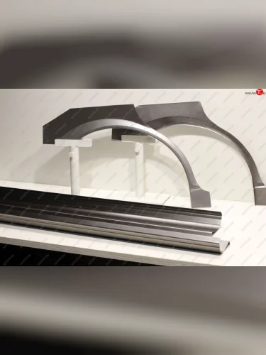 Задние ремонтные арки и пороги AUTOFERRUM (Холоднокатаная сталь 0,8 и 1 мм) Hyundai Sonata EF рестайлинг ТагАЗ (2001-2013)