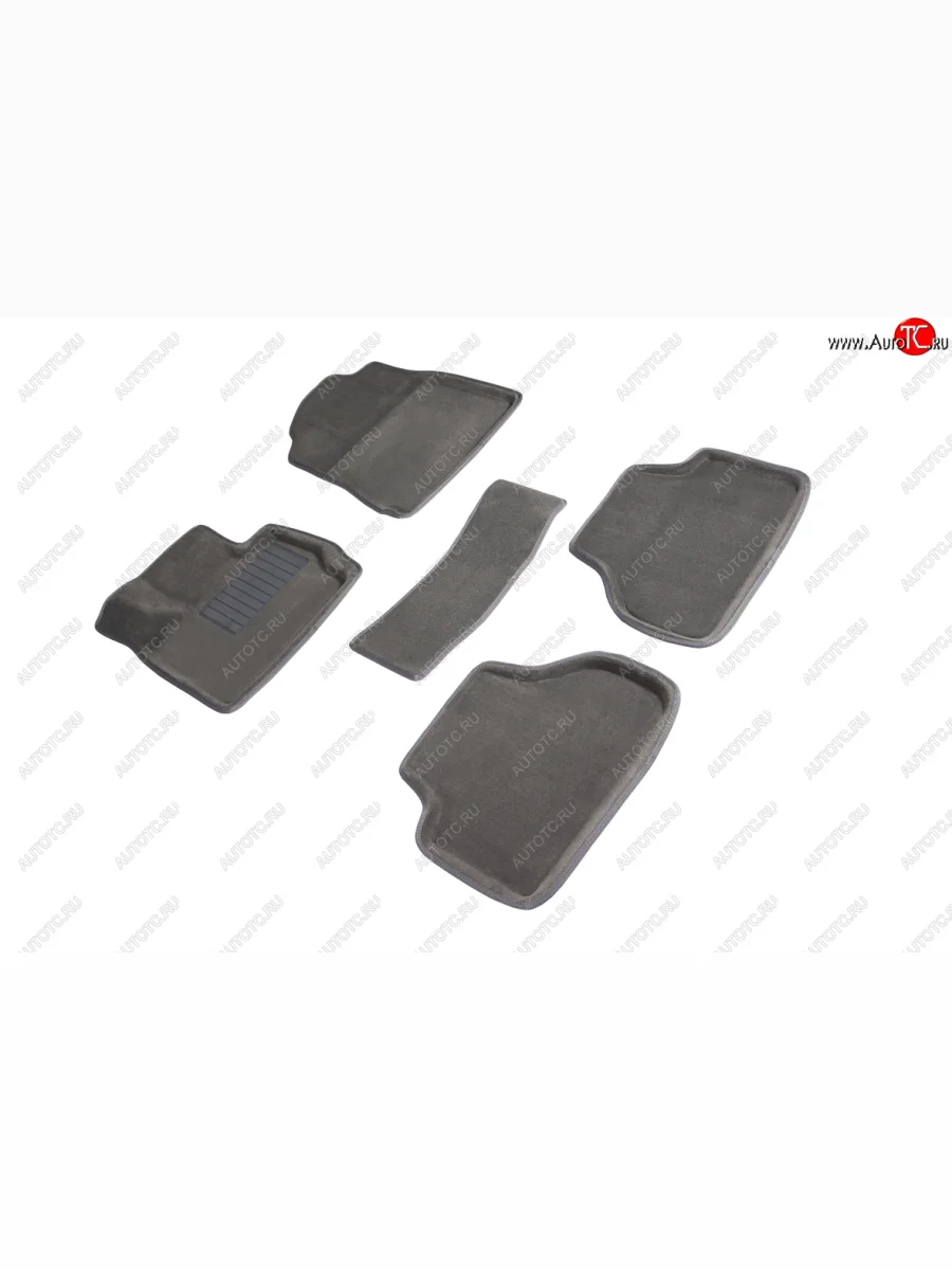 Комплект ковриков салона (ворсовые, 3D) SEINTEX BMW X4 F26 (2014-2018) (Серый)  в Воронеже Воронежской области