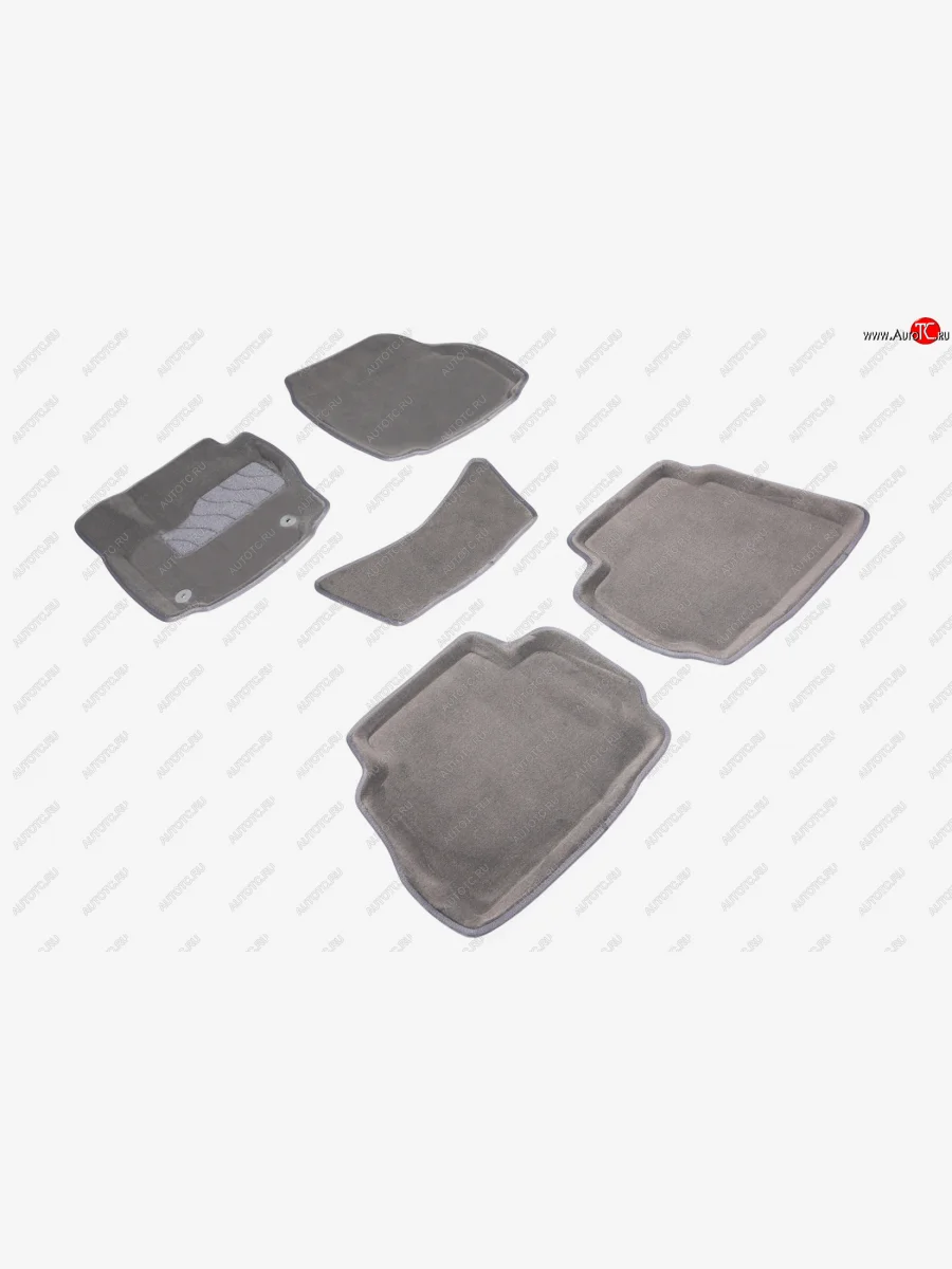 Комплект ковриков салона (ворсовые, 3D) SEINTEX Ford Mondeo Mk4,BD рестайлинг, седан (2010-2014) (Серый)  в Керчи Республика Крым