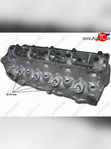 Головка блока SAT (диам форс 22мм , термостат со стороны форсунок) Mazda Bongo Friendee (1995-2005)