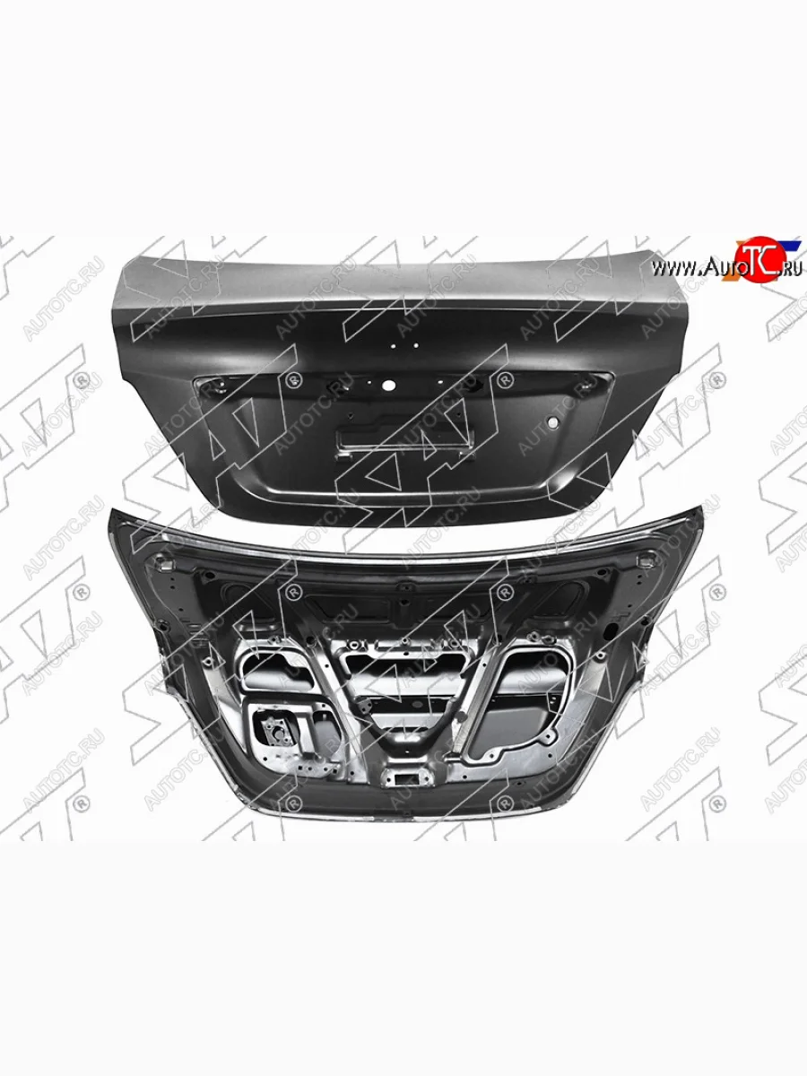 Крышка багажника SAT Hyundai Solaris RBr седан дорестайлинг (2010-2014)  в Перми Пермском крае