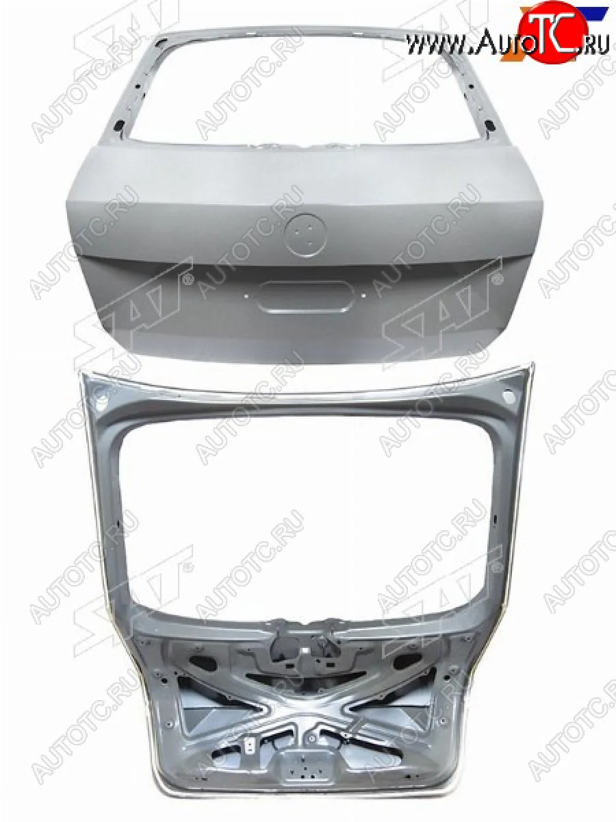 Крышка багажника SAT Skoda Rapid NH3 дорестайлинг лифтбэк (2012-2017) (лифтбэк)  в Керчи Республика Крым