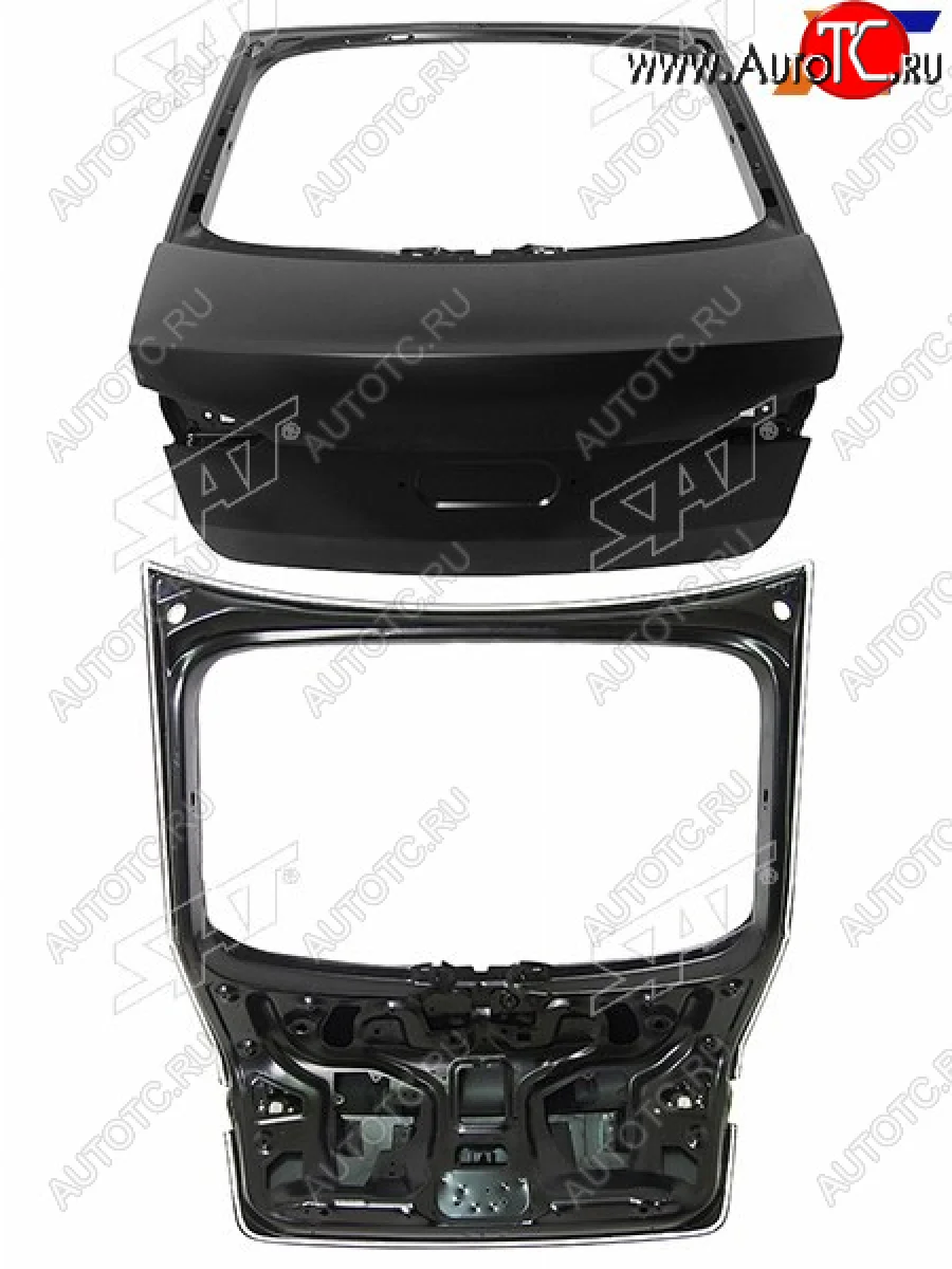 Крышка багажника SAT Skoda Rapid MK2 хэтчбэк 5 дв. рестайлинг (2019-2024)  в Воронеже Воронежской области