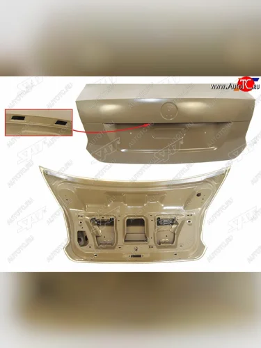 Крышка багажника SAT Volkswagen Polo  Mk5 6R,6C,61 (2009-2020) седан дорестайлинг, седан рестайлинг