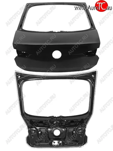 Крышка багажника SAT Volkswagen Polo  Mk6 (2020-2022) лифтбек