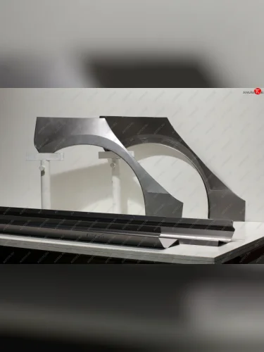 Задние ремонтные арки и пороги AUTOFERRUM (Холоднокатаная сталь 0,8 и 1 мм) KIA Picanto  1 SA хэтчбэк 5 дв. (2003-2011) дорестайлинг, 1-ый рестайлинг, 2-ой рестайлинг