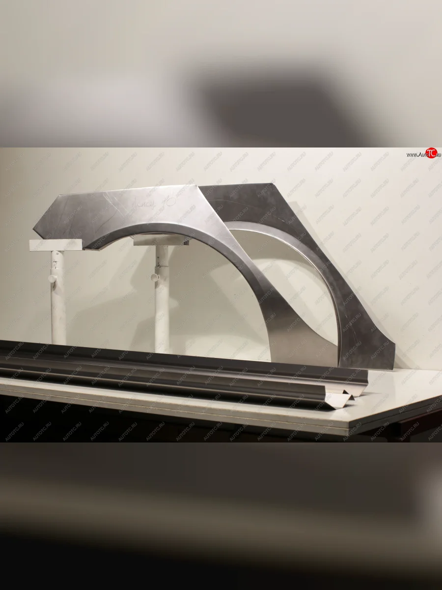 Задние ремонтные арки и пороги AUTOFERRUM Mitsubishi Lancer 10 CY седан рестайлинг (2011-2017) (Холоднокатаная сталь 1 и 1.2 мм)  в Перми Пермском крае