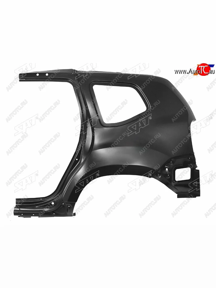 Крыло заднее LH SAT Renault Duster HS дорестайлинг (2010-2015)  в Самаре Самарской области