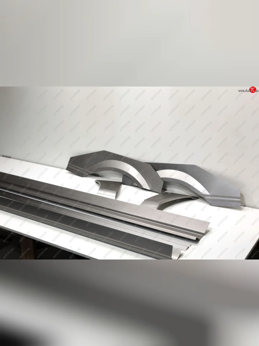 Задние ремонтные арки и пороги AUTOFERRUM Mercedes-Benz Vito W639 дорестайлинг (2003-2010) (Холоднокатаная сталь 1 и 1.2 мм)  в Самаре Самарской области