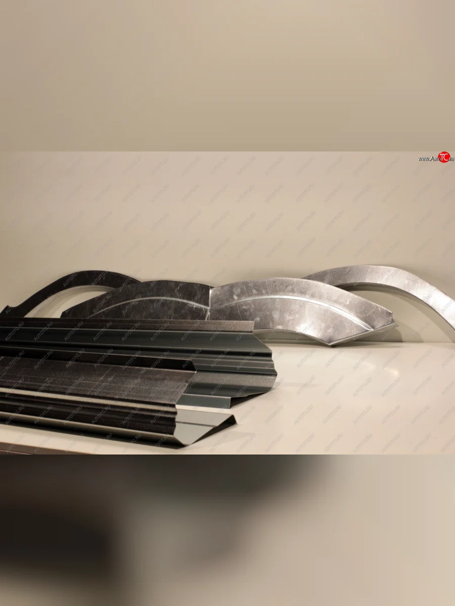 Задние ремонтные арки и пороги AUTOFERRUM  Mitsubishi Pajero (1999-2006) 3 V70 (Холоднокатаная сталь 1 и 1.2 мм)  с доставкой в г. Керчь