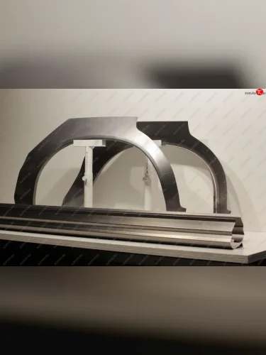 Задние ремонтные арки и пороги AUTOFERRUM (Оцинкованная сталь 0,8 и 1 мм.) Mitsubishi Pajero Sport  PA (1996-2008) дорестайлинг, рестайлинг