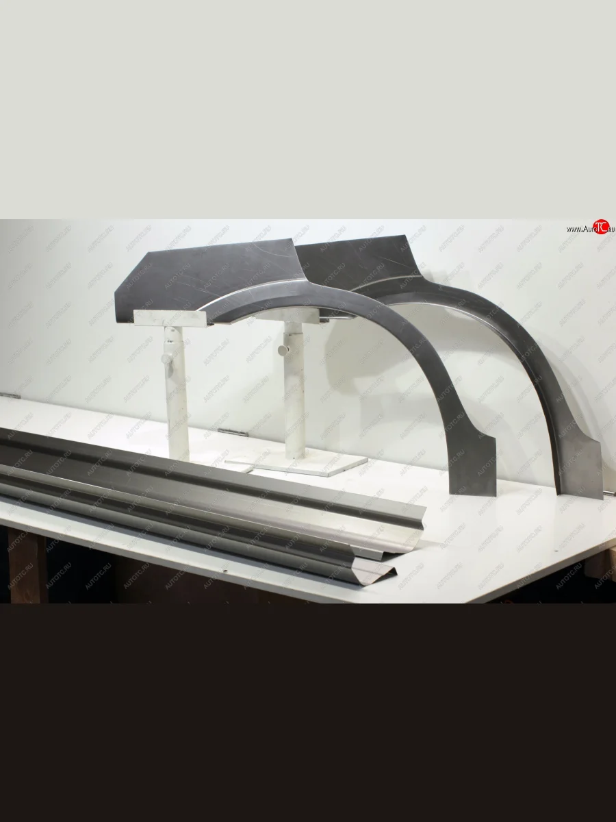 Задние ремонтные арки и пороги AUTOFERRUM Nissan Almera 2 N16 седан дорестайлинг (2000-2003) (Холоднокатаная сталь 0,8 и 1 мм)  в Керчи Республика Крым
