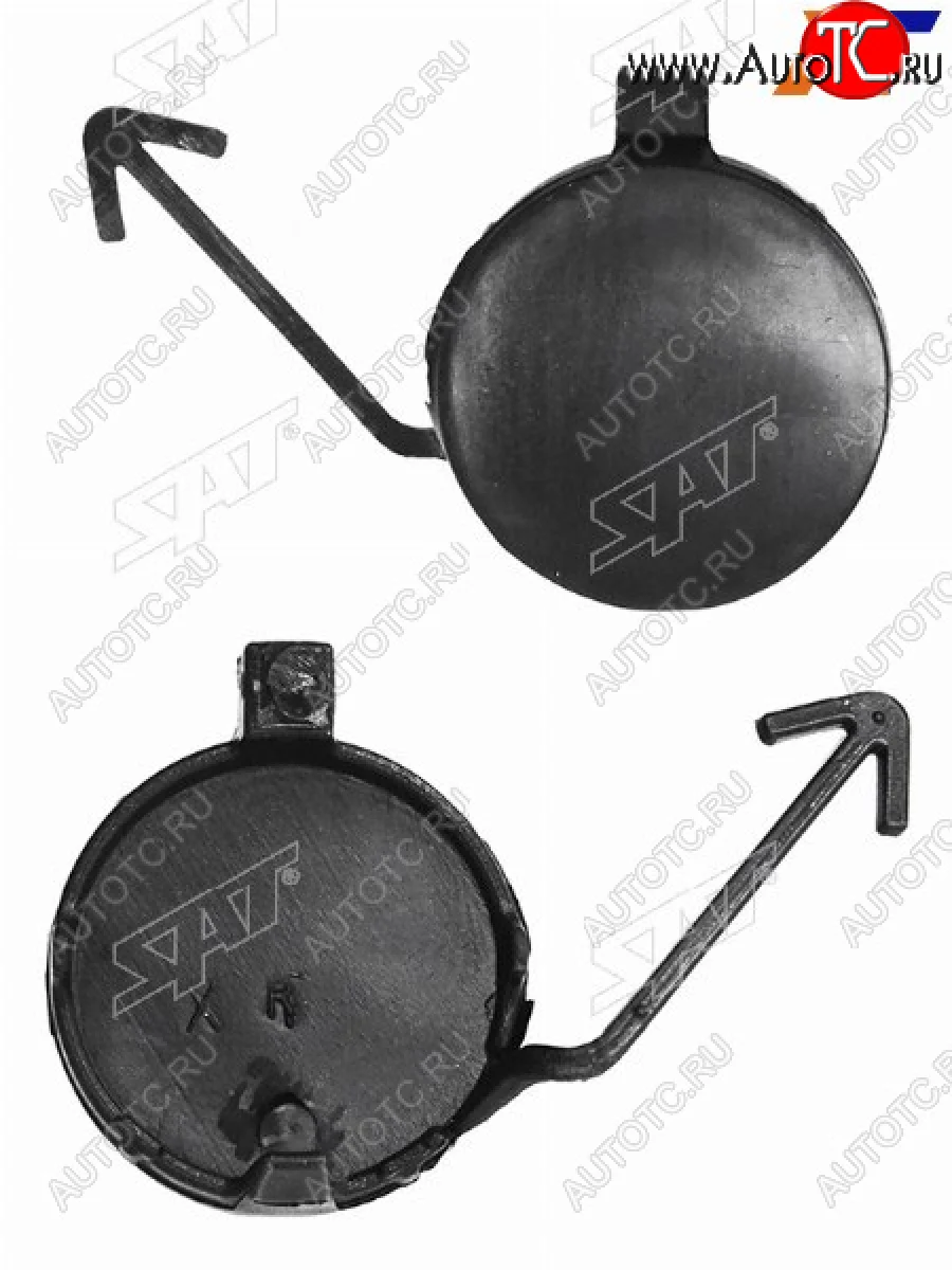 Заглушка в бампер под крюк SAT Skoda Rapid NH3 рестайлинг лифтбэк (2017-2020)  с доставкой в г. Керчь
