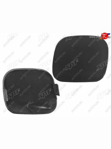 Заглушка в бампер под крюк RH SAT Toyota Highlander  XU50 (2013-2017) дорестайлинг