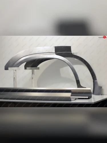 Задние ремонтные арки и пороги AUTOFERRUM (Холоднокатаная сталь 1 и 1.2 мм) Nissan Patrol  5 (1997-2010) Y61 дорестайлинг, Y61 1-ый рестайлинг, Y61 2-ой рестайлинг