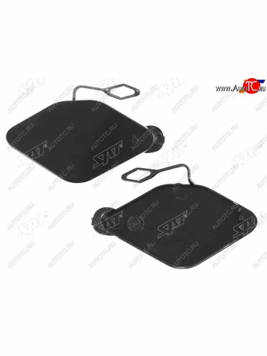 Заглушка бампера под крюк SAT BMW 3 серия  F30 (2015-2018) седан рестайлинг