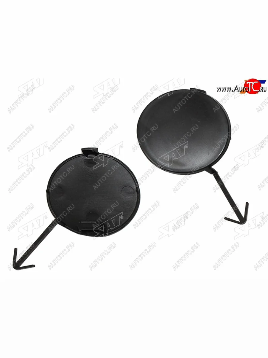 Заглушка бампера RH под крюк SAT Hyundai Solaris RBr седан рестайлинг (2014-2017)  в Воронеже Воронежской области