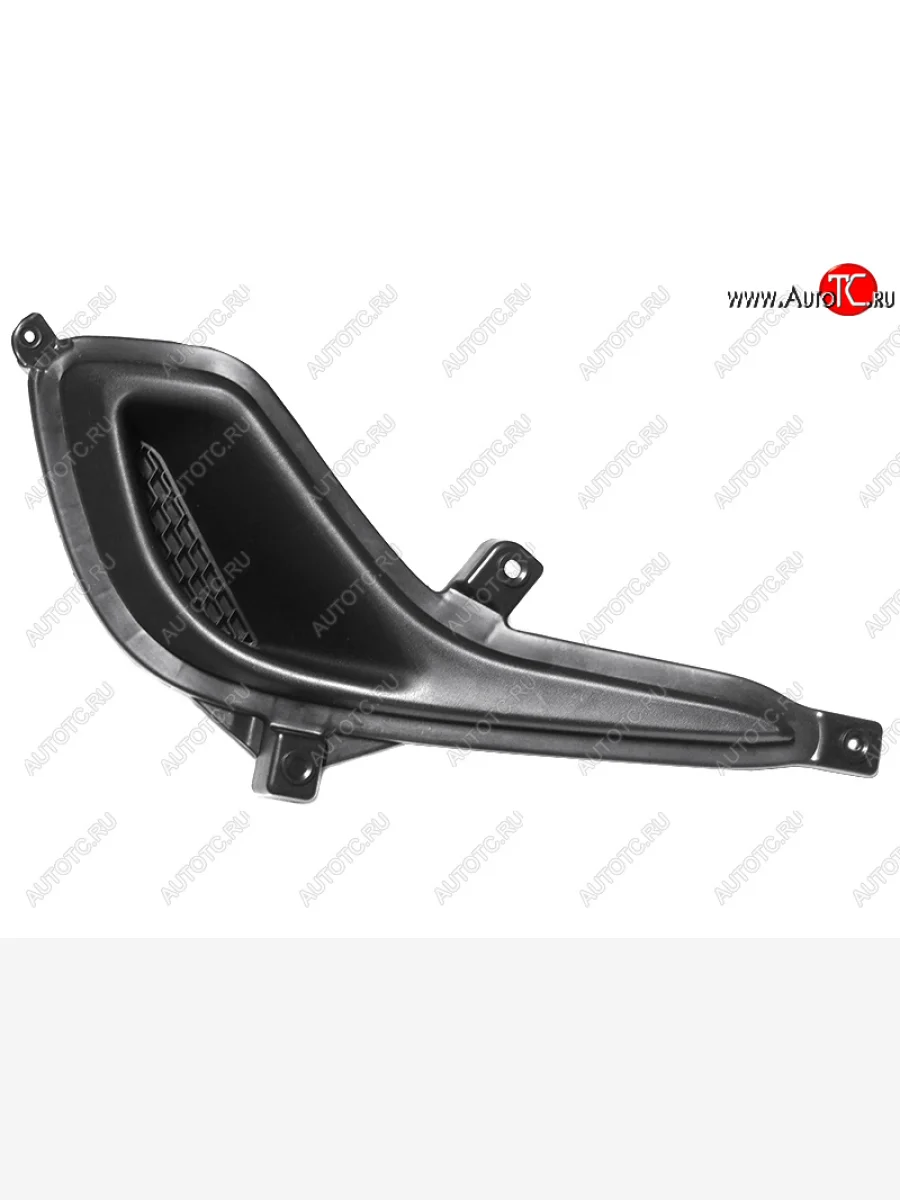 Заглушка бампера RH под крюк SAT Hyundai Solaris RBr седан дорестайлинг (2010-2014) (вместо ПТФ)  в Керчи Республика Крым