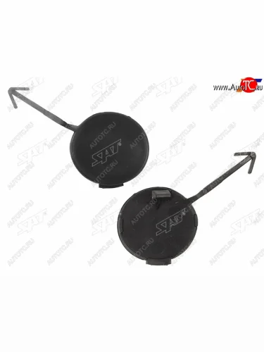 Заглушка в бампер RH под крюк SAT KIA Rio  2 JB (2009-2011) рестайлинг, хэтчбэк 5 дв.