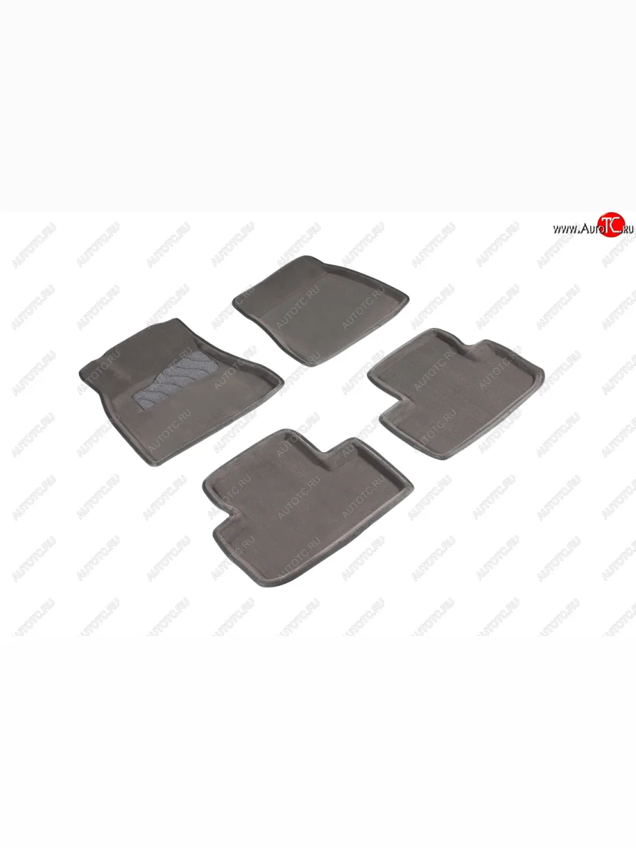 Комплект ковриков салона (ворсовые, 3D) SEINTEX Lexus IS250 XE20 седан дорестайлинг (2005-2013) (Серый)  в Перми Пермском крае