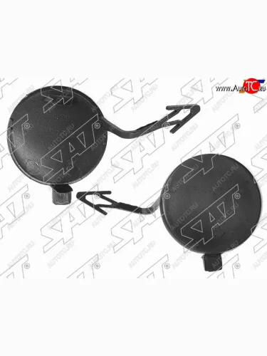 Заглушка в бампер под крюк RH SAT Hyundai Elantra  AD (2016-2019) дорестайлинг