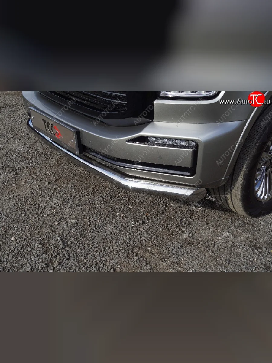 Защита переднего бампера нижняя d76,1 мм ТСС Тюнинг Tank 500 (2021-2025) (нержавейка)  в Самаре Самарской области