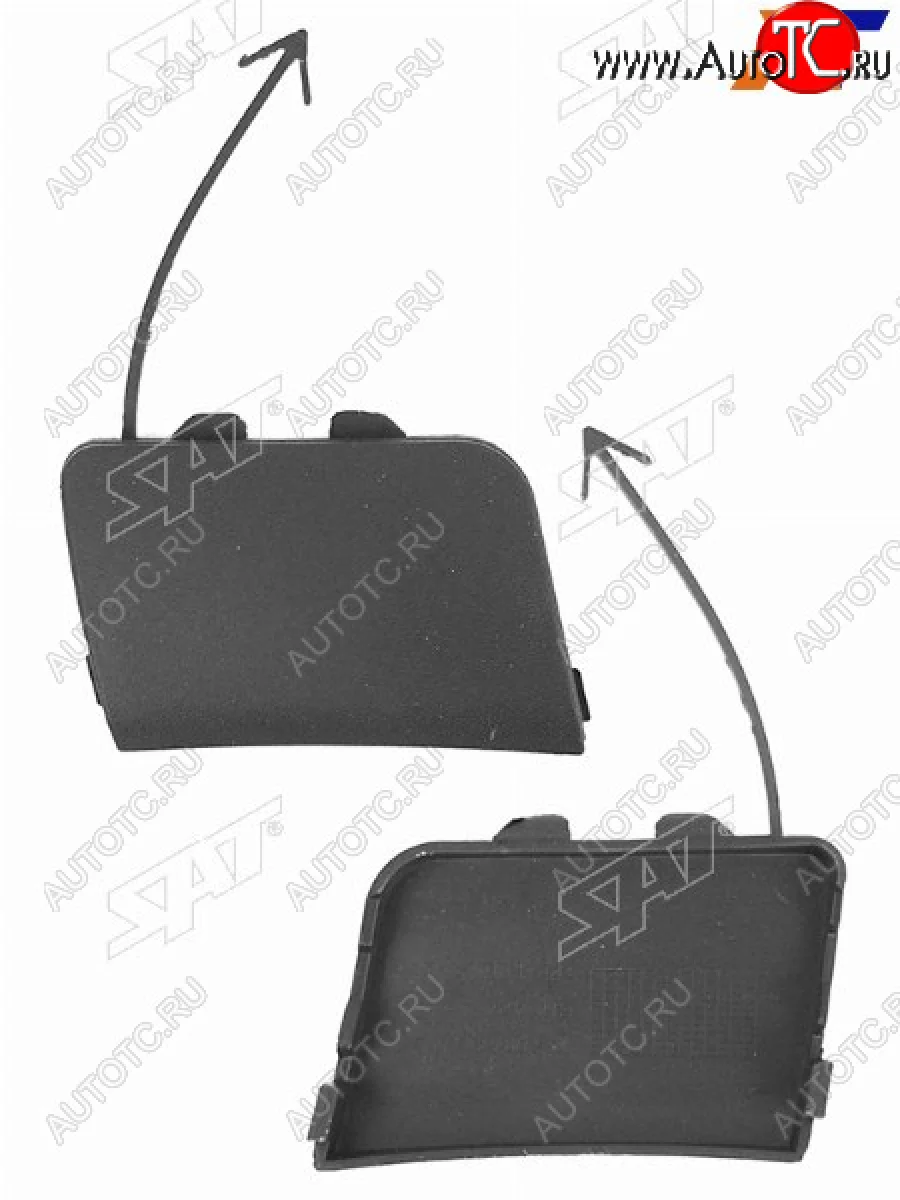 Заглушка в задний бампер RH SAT   Volkswagen Jetta (2005-2011) A5  в Самаре Самарской области