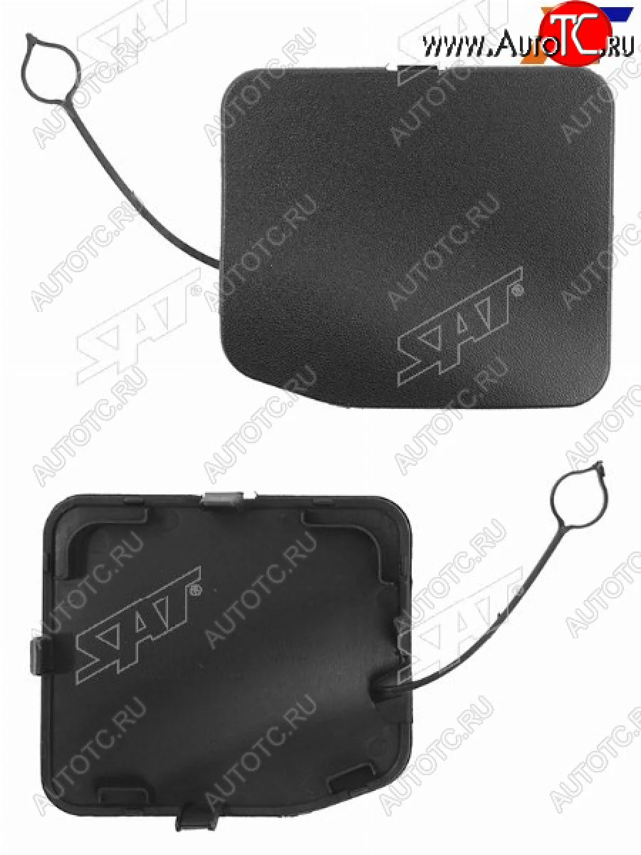 Заглушка под крюк в задний бампер RH SAT Nissan Qashqai 2 J11 дорестайлинг (2013-2019)  в Керчи Республика Крым