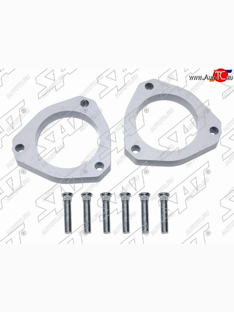 Передние проставки для увеличения клиренса (2 шт) SAT Toyota Corolla E110 хэтчбек 5 дв. дорестайлинг (1997-2000) (20 мм)  в Керчи Республика Крым