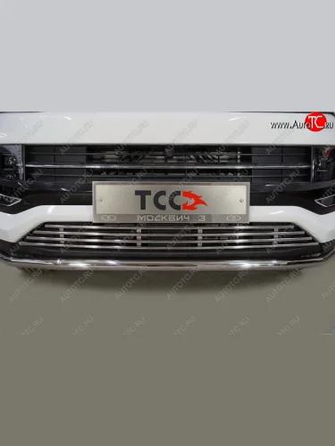 Рамка гос. номера ТСС Тюнинг (нержавейка) Москвич 6 лифтбэк (2023-2025)