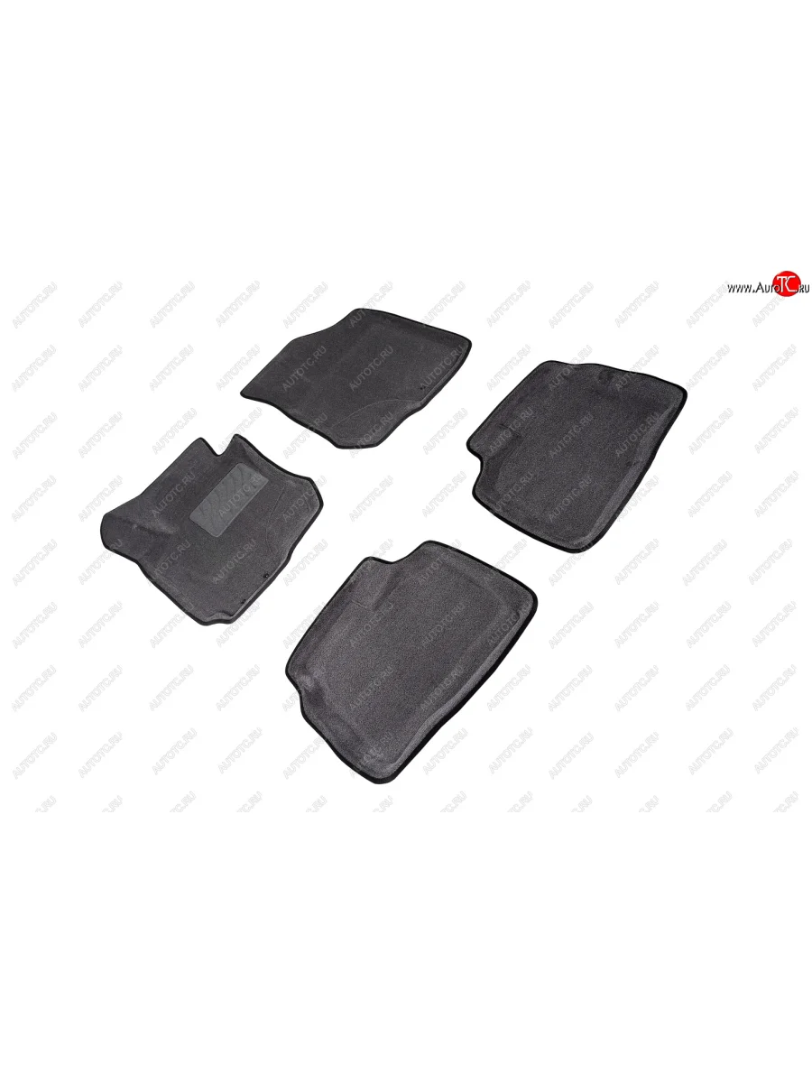 Комплект ковриков салона (ворсовые, 3D) SEINTEX Hyundai I30 FD хэтчбек дорестайлинг (2007-2010) (Серый)  в Керчи Республика Крым
