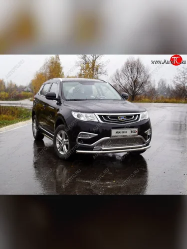 Рамка гос. номера ТСС Тюнинг (нержавейка) Geely Atlas NL3 (2016-2022)