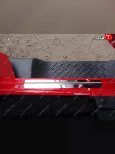 Накладки на пороги ТСС Тюнинг Jeep Wrangler JK 3 дв. дорестайлинг (2006-2010)