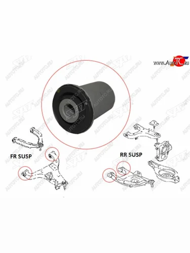 Сайлентблок нижнего рычага FR-RR SAT INFINITI QX80 Z62 1-ый рестайлинг (2014-2018)