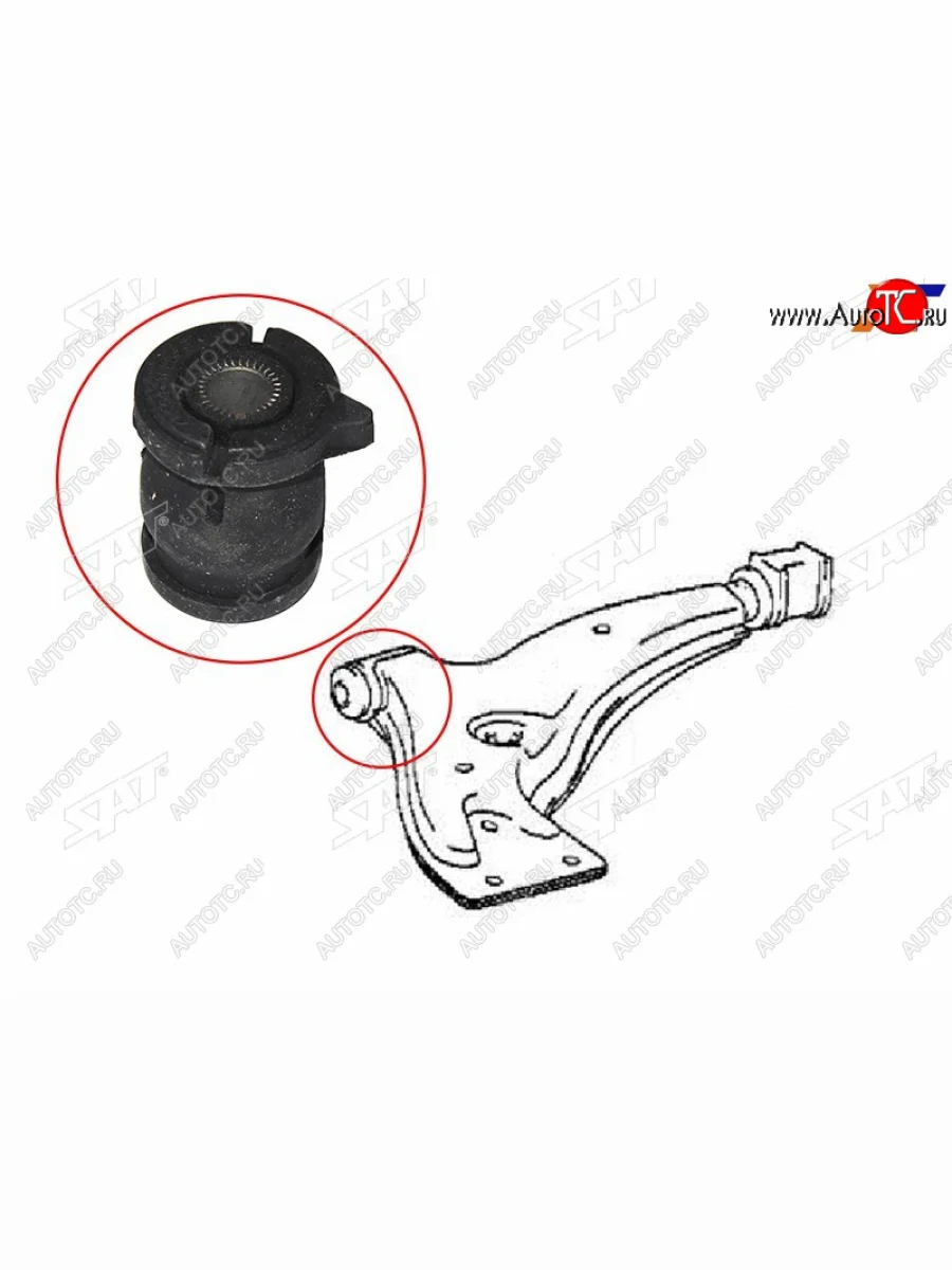 Сайлентблок переднего нижнего рычага FR SAT Toyota Corolla E100 универсал (1991-2002)  в Самаре Самарской области