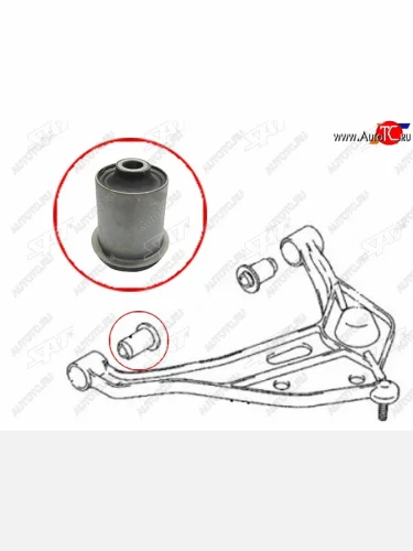 Сайлентблок переднего рычага FR SAT Suzuki Escudo 2 (1997-2006)