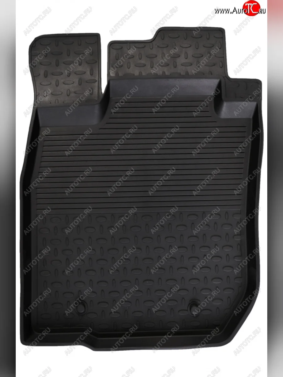 Резиновые коврики с высоким бортом SEINTEX Лада ВАЗ Ларгус рестайлинг R90 (2021-2025) (Черный)  с доставкой в г. Пермь