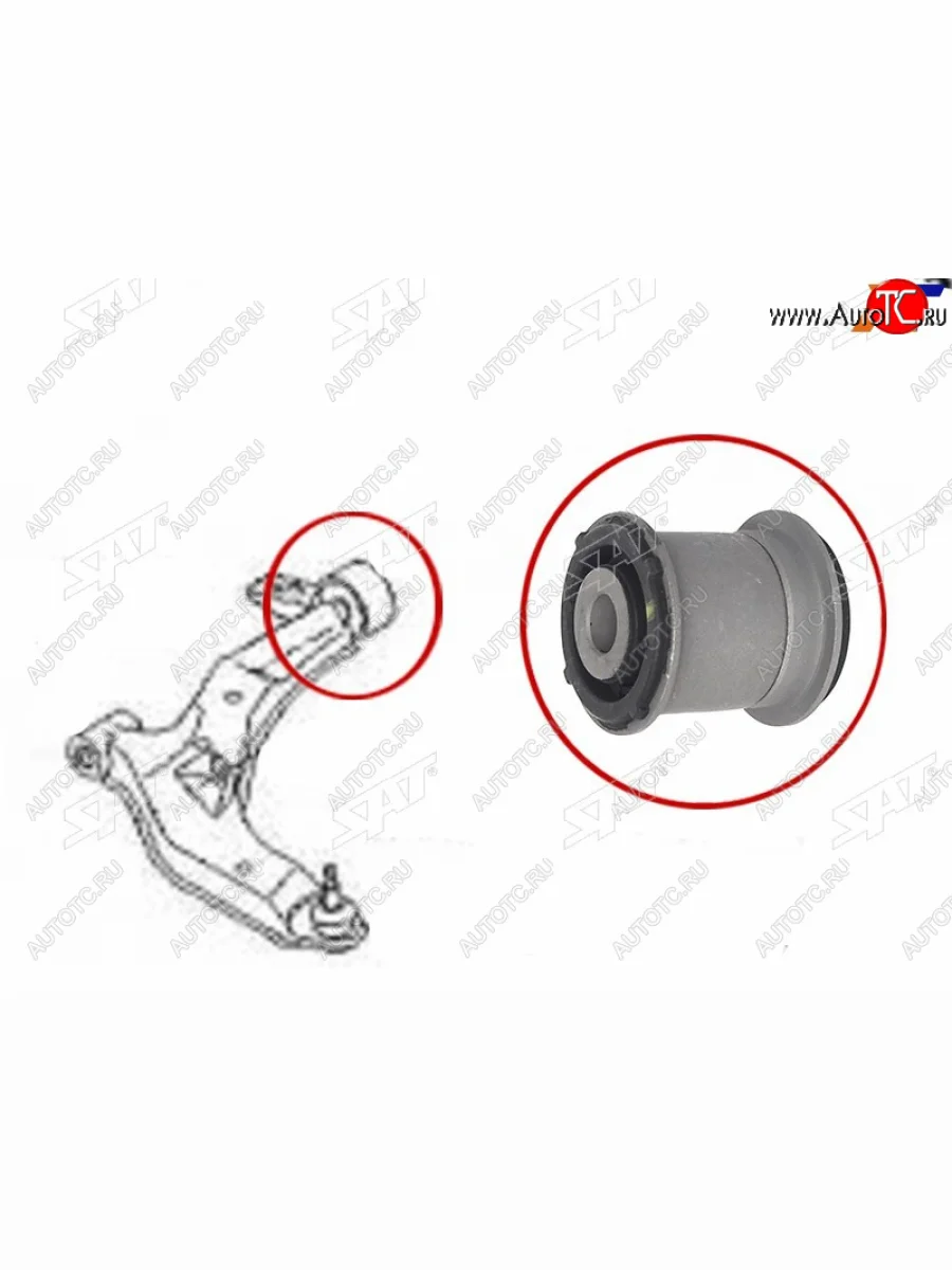 Сайлентблок нижнего рычага задний FR SAT Nissan Primera 3 P12 седан (2001-2008)  в Самаре Самарской области