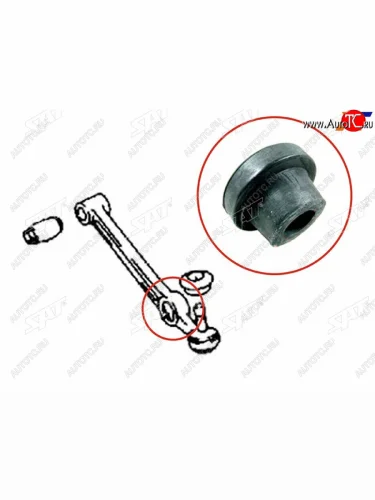 Сайлентблок нижнего рычага (патиссон) FR SAT (Применим и для FORD FESTIVA) Mazda Demio 1 DW дорестайлинг (1996-1999)