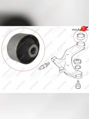 Сайлентблок рычага задний FR SAT Hyundai Getz TB хэтчбэк 5 дв. дорестайлинг (2002-2005)
